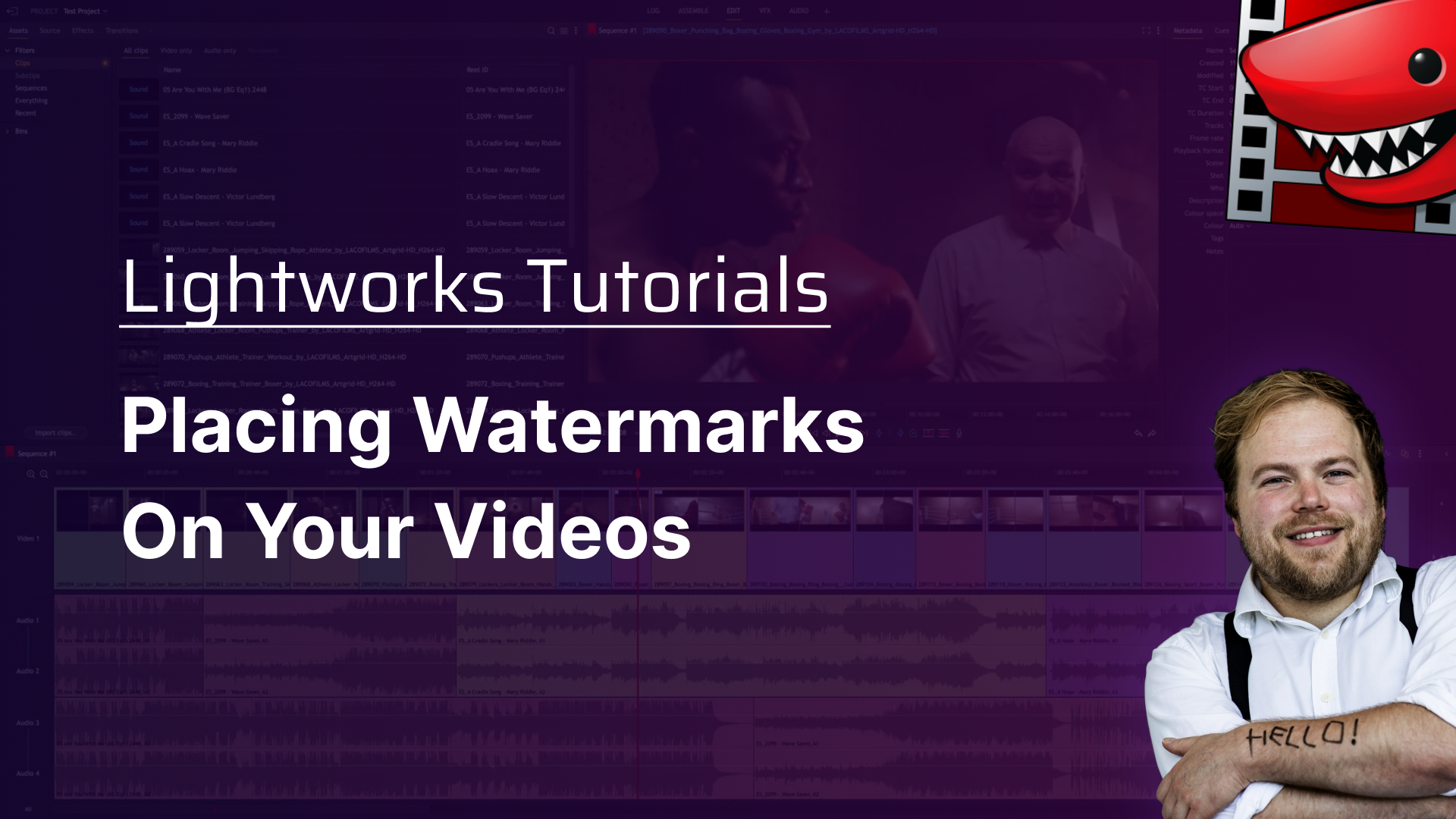 A Youtube Tutorial Thumbnail